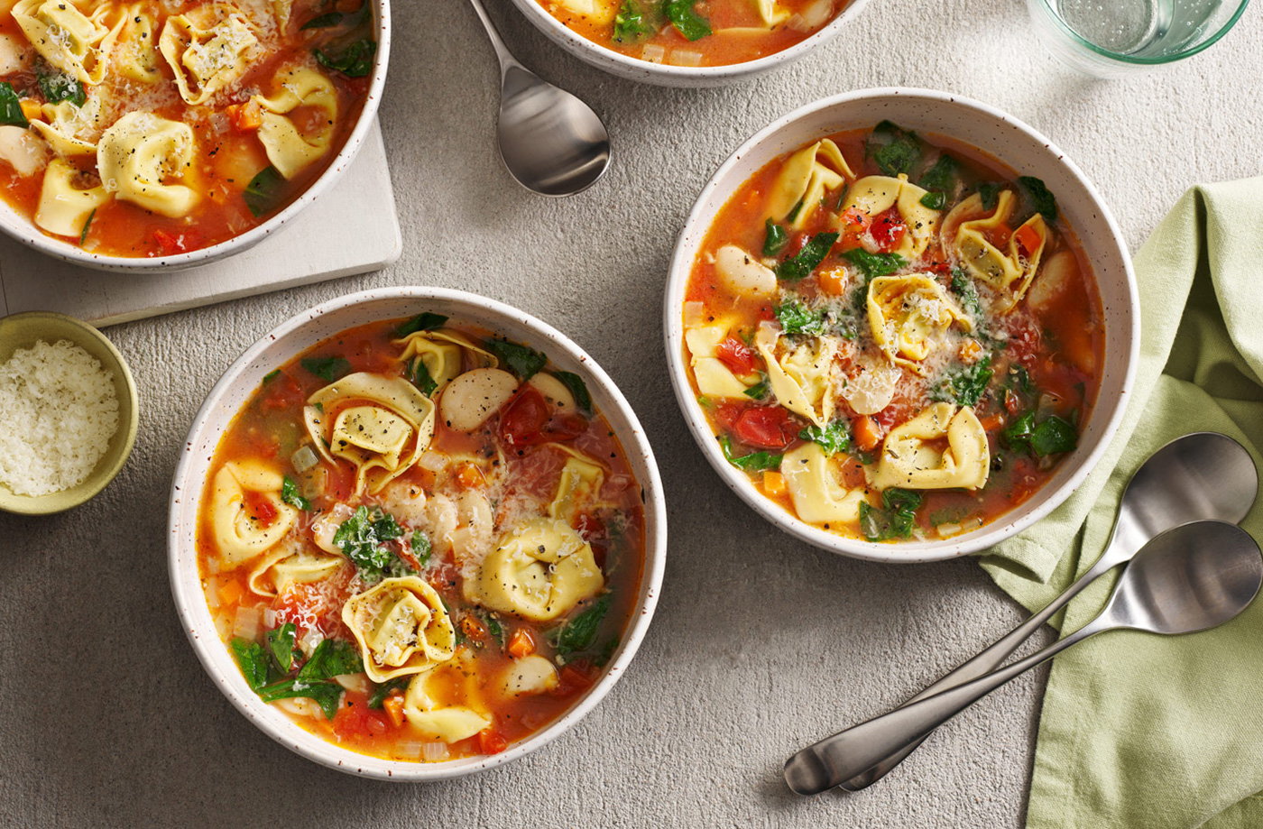 Cook food recipes with soups